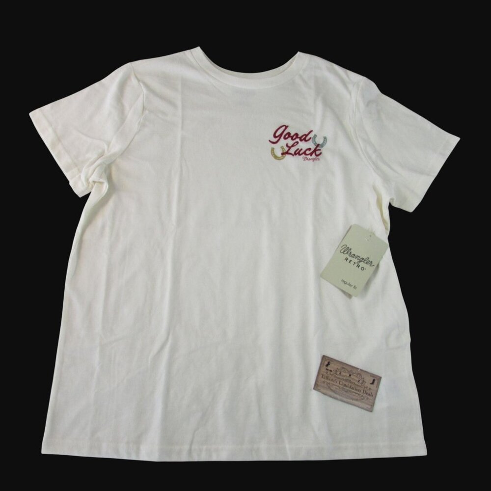 Wrangler Retro Women's Short Sleeve Good Luck Graphic T-Shirt